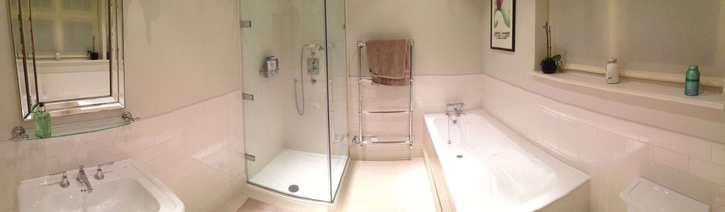 Full bathroom suite installation, Arkleyle refurbishment project