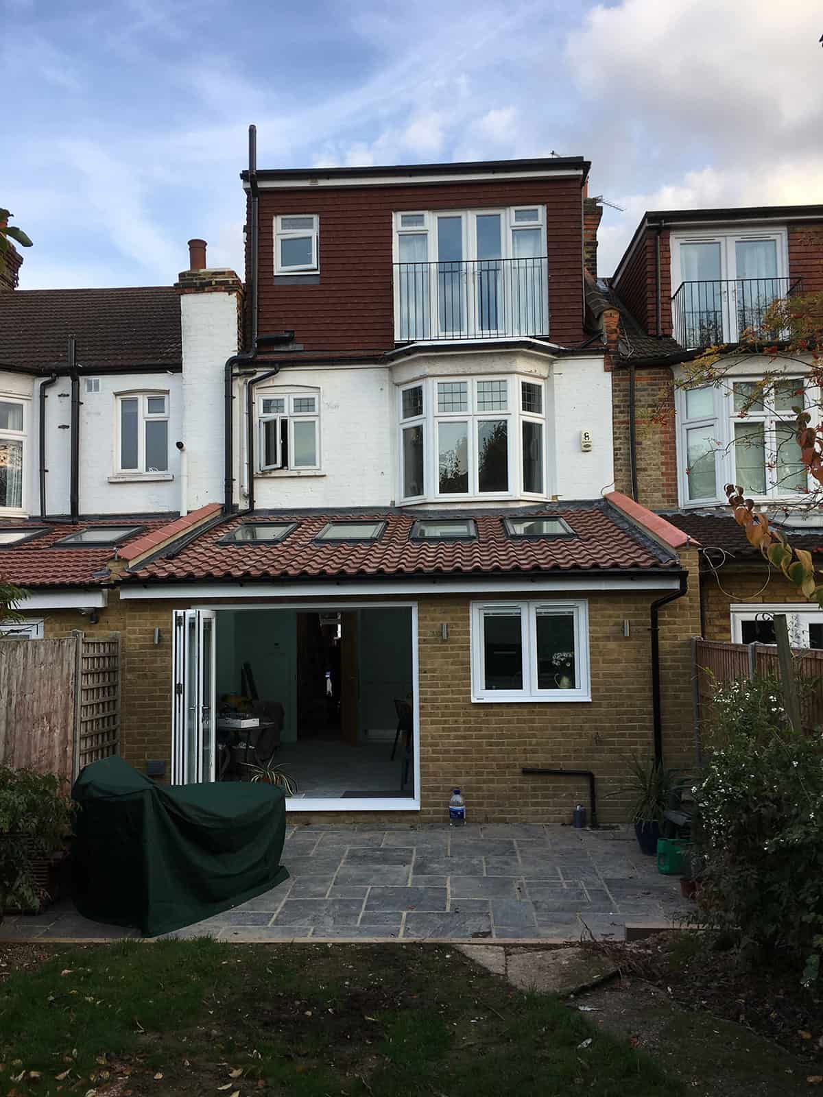 victorian terrace rear extension north london house extension enfield