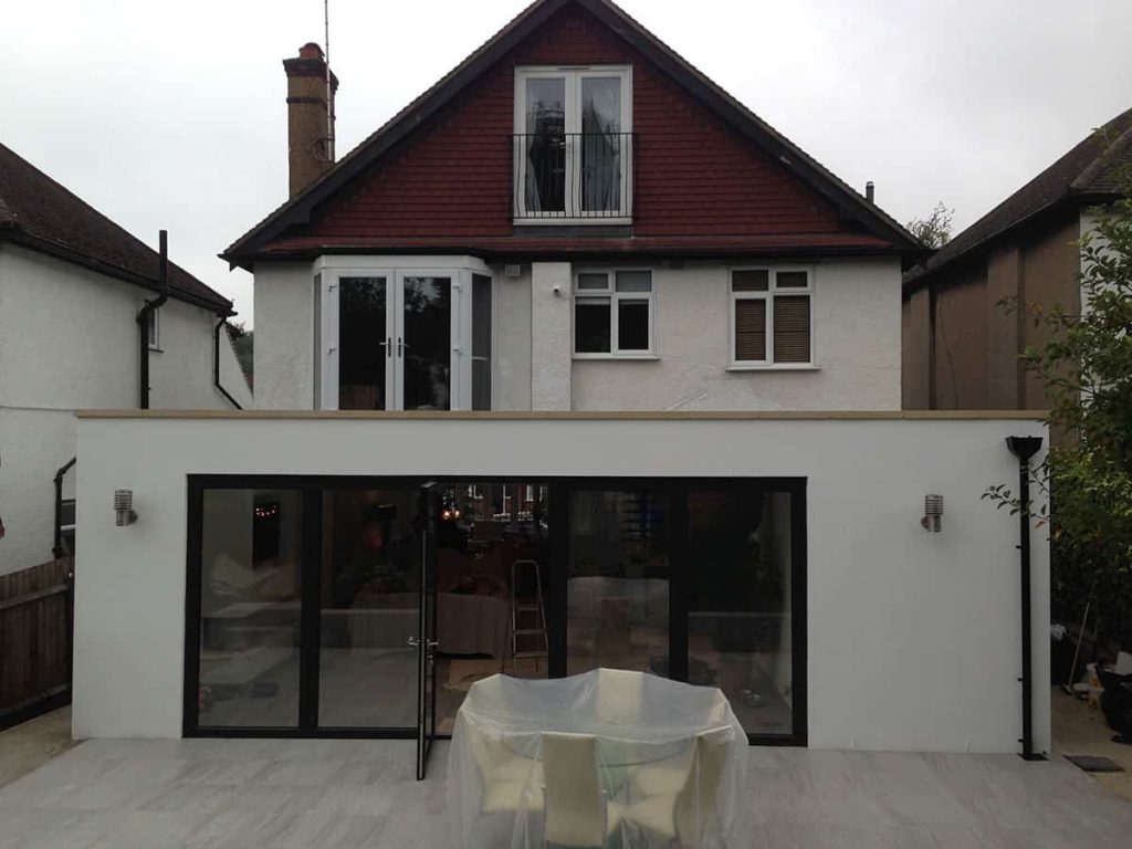 rear extension london open plan living space enfield renovation project
